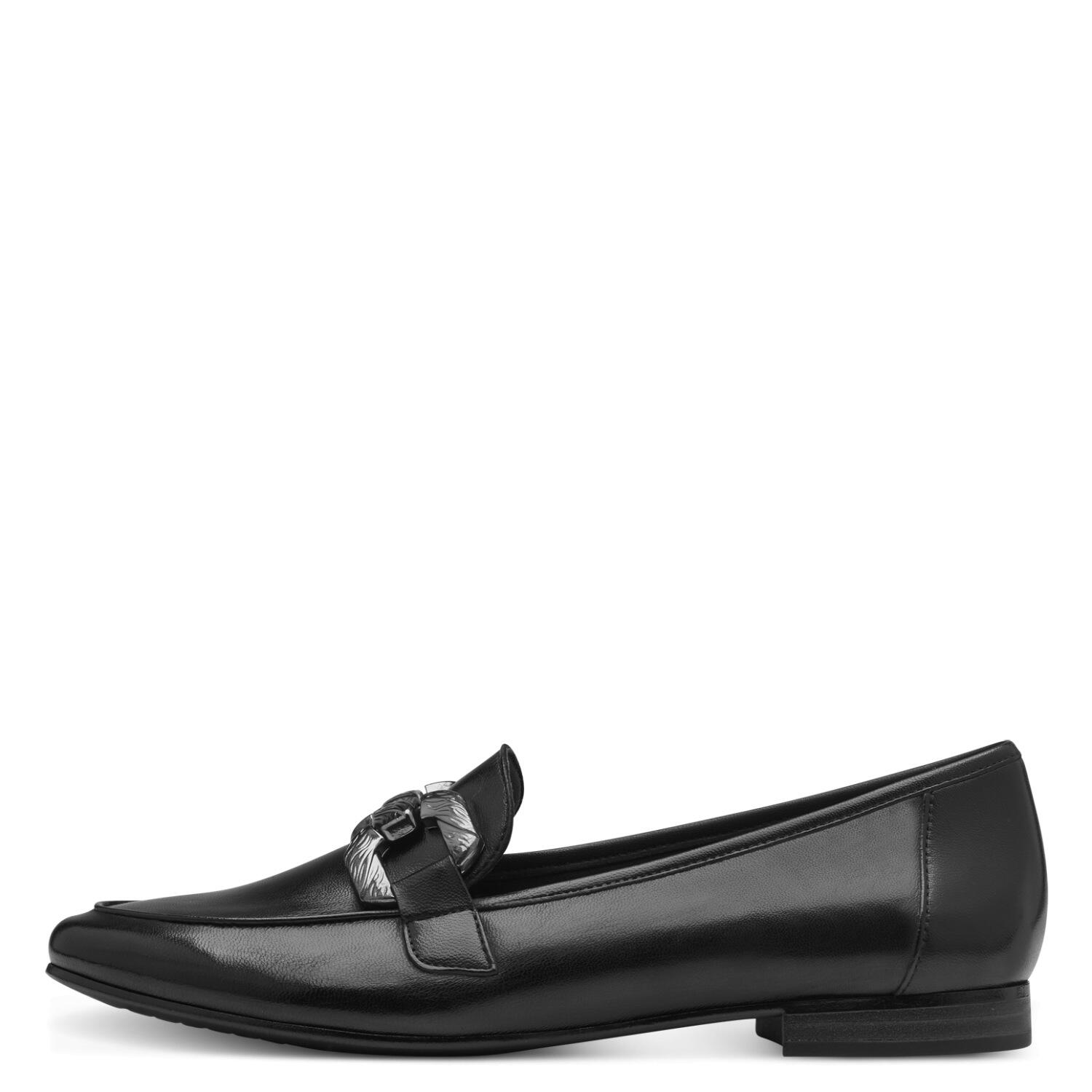 Women Slip-on BLACK NAPPA - Gr. - 38 von Marco Tozzi