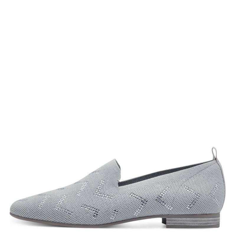 Women Slip-on LT.GREY METAL. - Gr. - 36 von Marco Tozzi