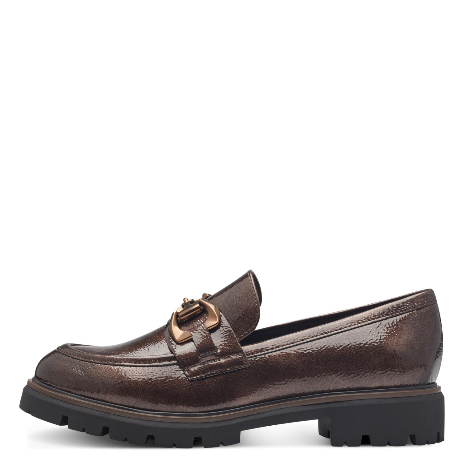 Women Slip-on MOCCA PATENT - Gr. - 37 von Marco Tozzi
