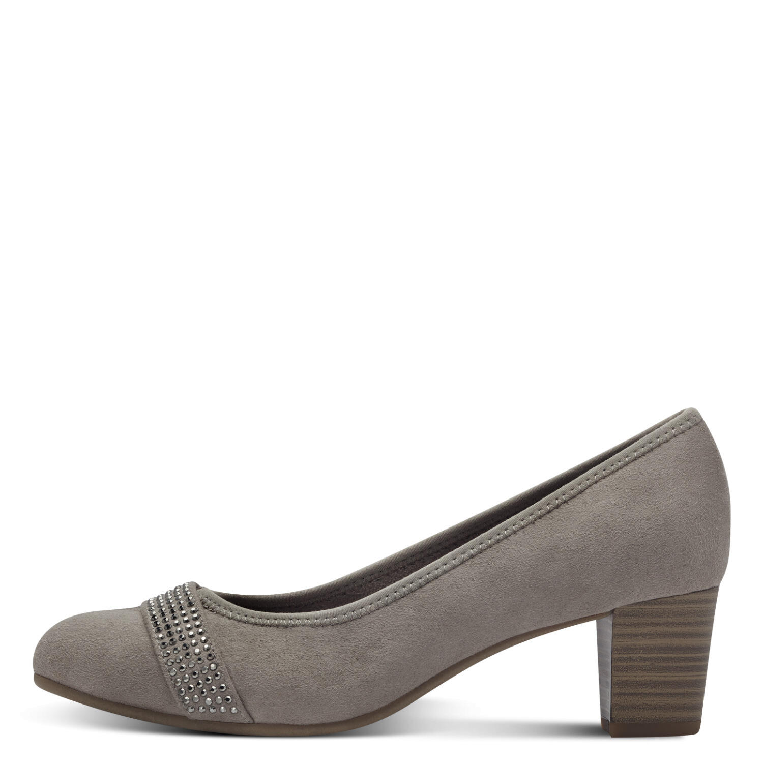 Women Slip-on PLATINUM - Gr. - 36 von Marco Tozzi