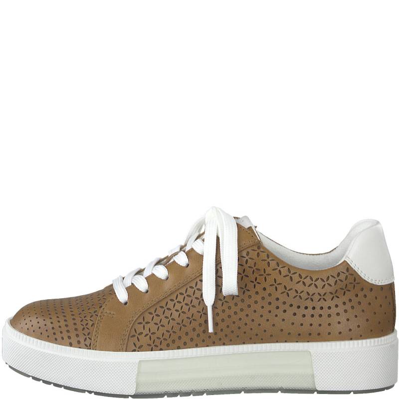 Woms Lace-up COGNAC COMB - Gr. - 41 von Marco Tozzi