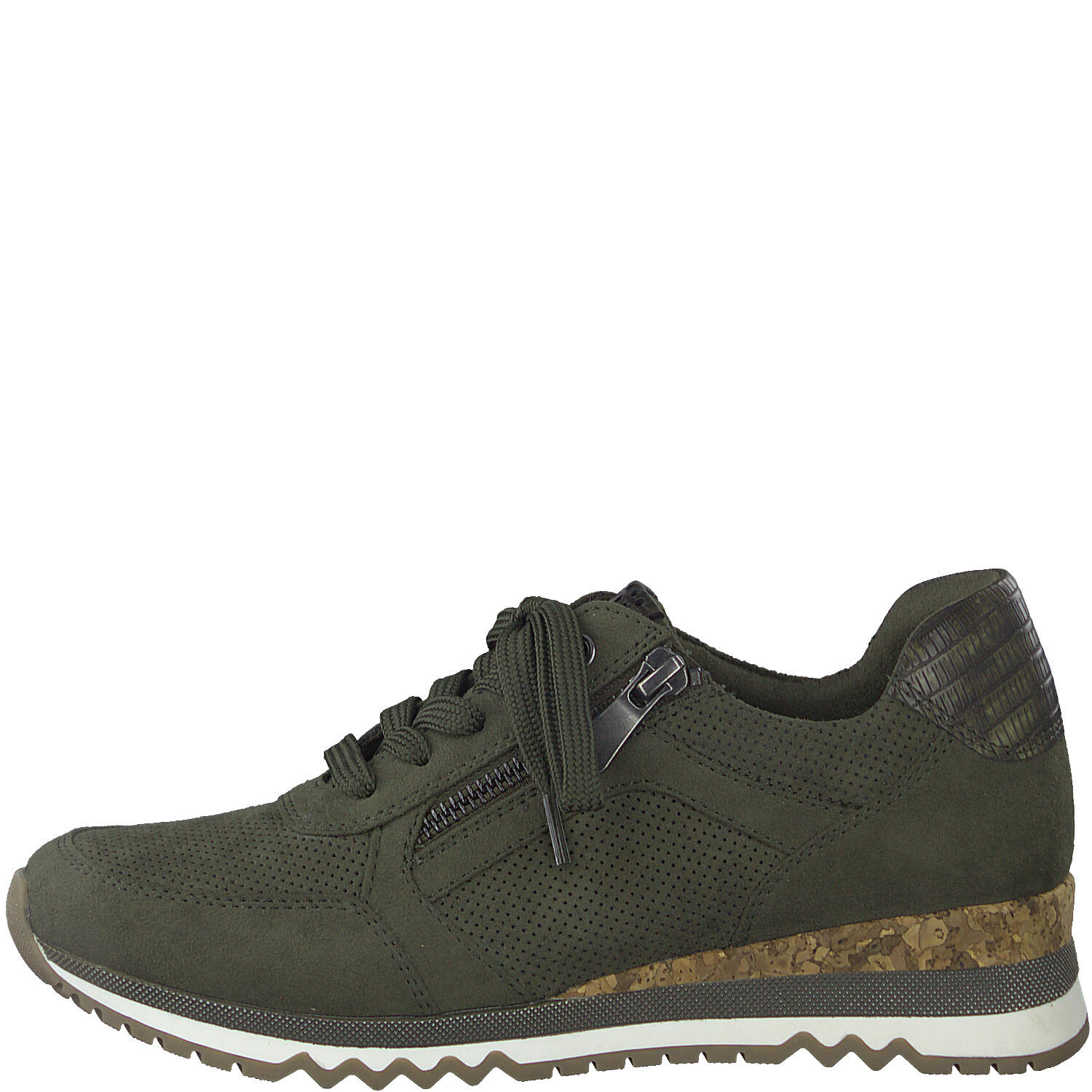 Woms Lace-up KHAKI COMB - Gr. - 39 von Marco Tozzi