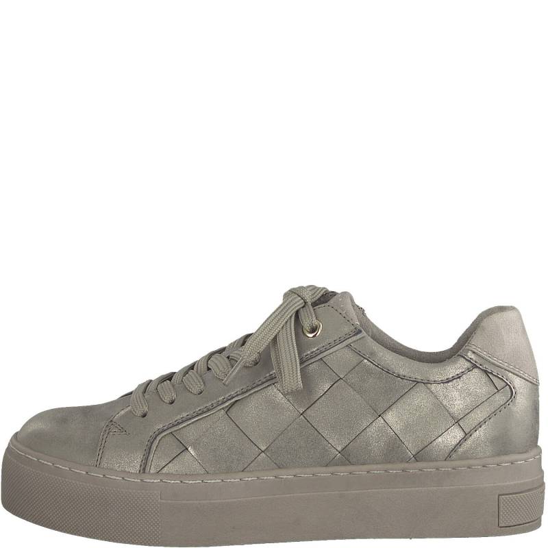 Woms Lace-up TAUPE MET. C. - Gr. - 42 von Marco Tozzi