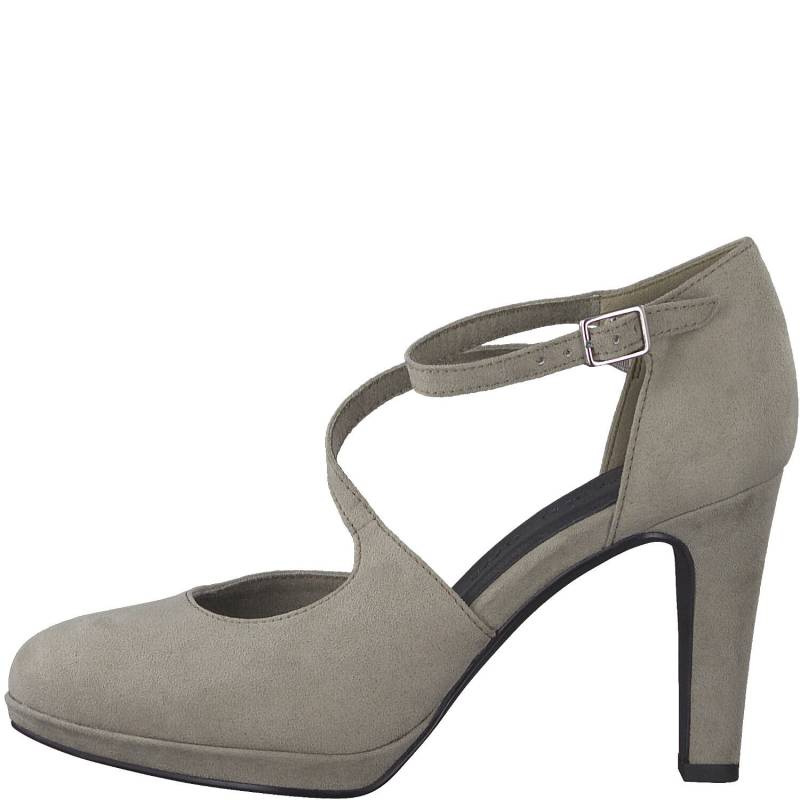 Woms Slip-on TAUPE - Gr. - 40 von Marco Tozzi