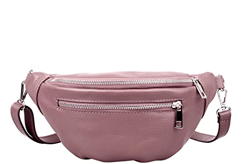 Bauchtasche Damen, Handtasche Damen, Umhängetasche Damen, Crossbody Bag Damen, Handtasche Damen Umhängetasche, Gürteltasche Damen (Alt-Rose) von Marco VENEZIA