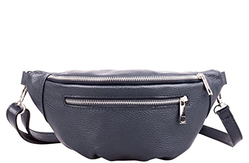 Bauchtasche Damen, Handtasche Damen, Umhängetasche Damen, Crossbody Bag Damen, Handtasche Damen Umhängetasche, Gürteltasche Damen (Dunkelblau) von Marco VENEZIA