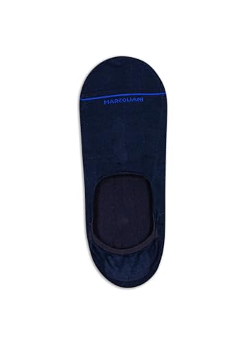 Marcoliani Milano Invisible Touch Colors Pima Cotton Mens Socks (One Size) Navy von Marcoliani Milano