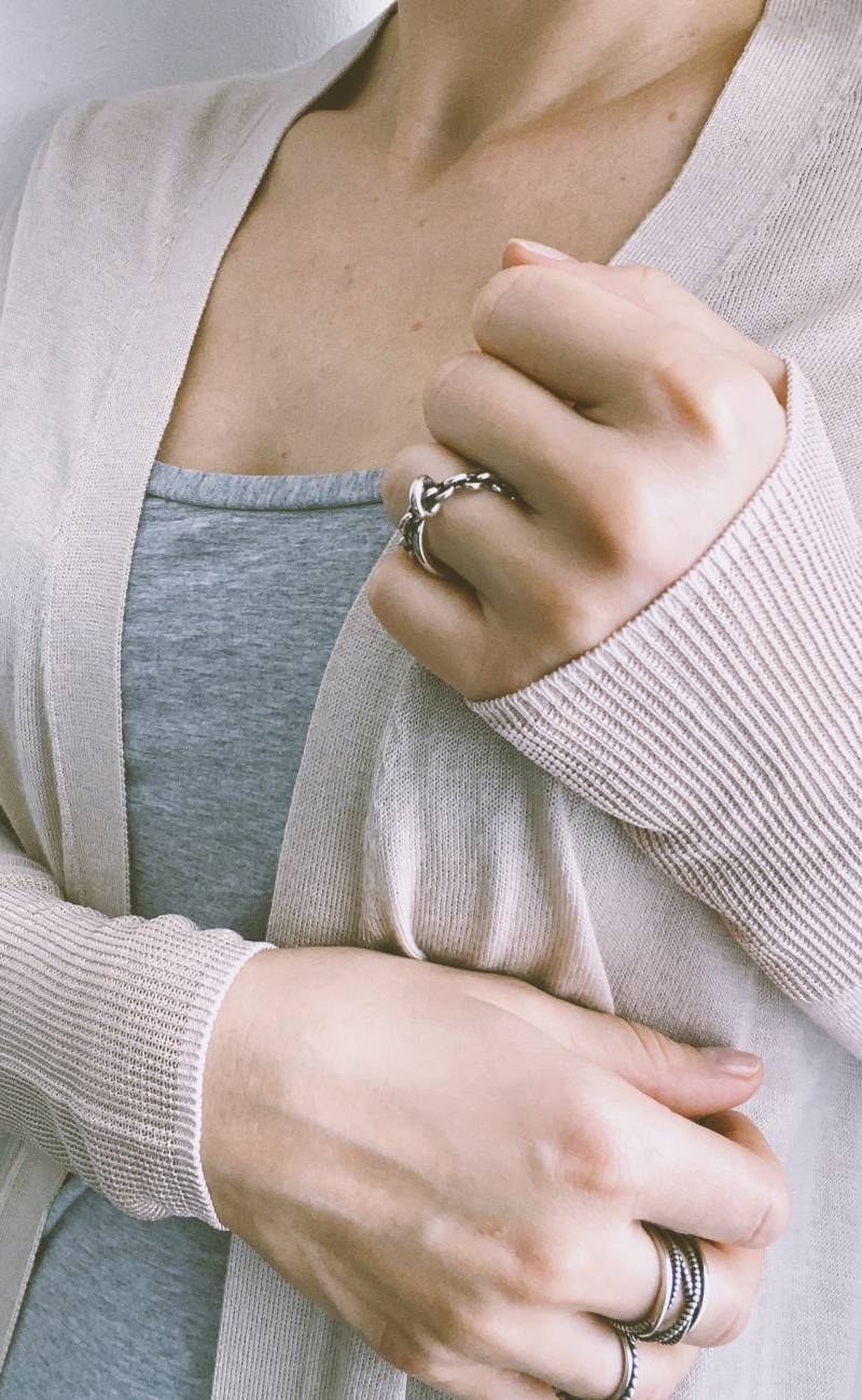 Kette Ring in Silber 925 von MardiOfficialStore