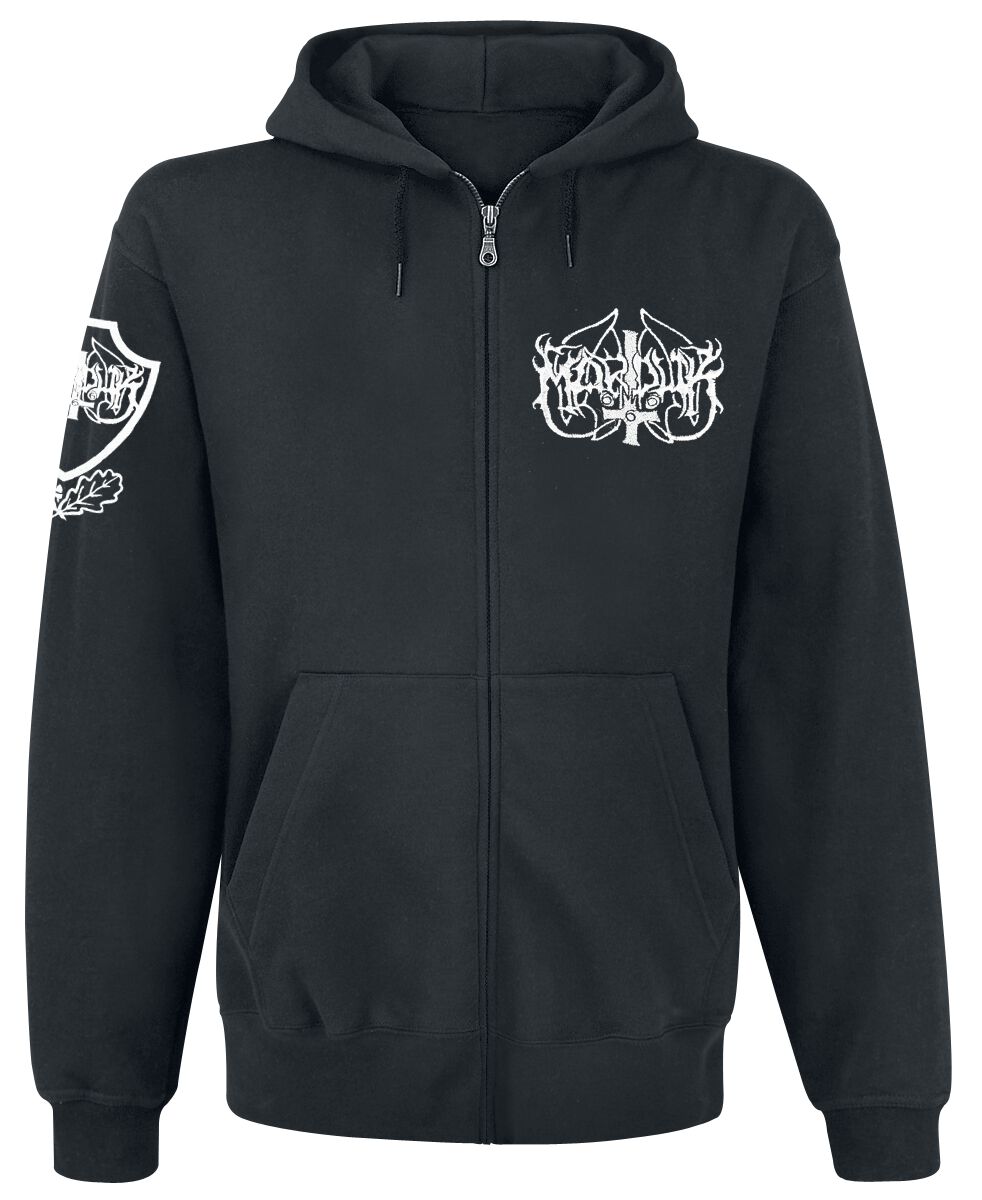 Marduk Panzer division Kapuzenjacke schwarz in M von Marduk