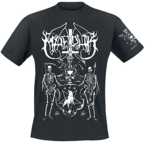 Marduk Serpent Sermon Männer T-Shirt schwarz M 100% Baumwolle Band-Merch, Bands von Plastichead