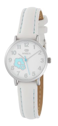 Marea B41304/7 Mädchen-Armbanduhr, Analog, 3 ATM, Bluetooth-Kopfhörer, Weiß/Blau, weiß, Klassisch Marea B41304/7 Mädchen-Armbanduhr, Analog, 3 ATM, Bluetooth-Kopfhörer, Weiß/Blau, weiß, Klassisch von Marea