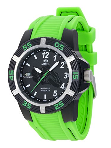 Marea Herren Analog Uhr mit Silikon Armband B35232/54 von Marea