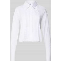 Marella Hemdbluse mit Knopfleiste Modell 'CEYLON' in Weiss, Größe 40 von Marella