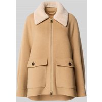 Marella Jacke mit Reißverschluss Modell 'GETTONE' in Camel, Größe 42 von Marella