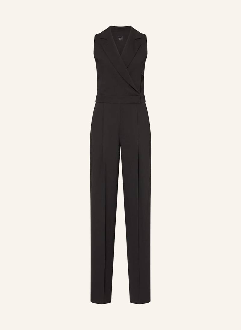 Marella Jumpsuit In Wickeloptik schwarz von Marella