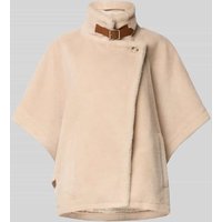 Marella Oversized Jacke aus Kunstfell Modell 'GESSO' in Sand, Größe M von Marella
