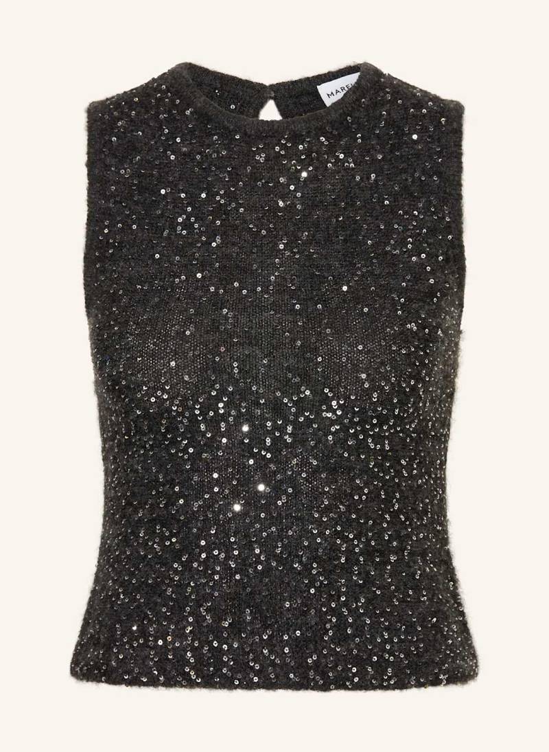 Marella Pullunder Mit Pailletten grau Marella Pullunder Mit Pailletten grau von Marella