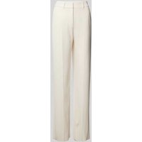 Marella Stoffhose mit Bügelfalten Modell 'LELLO' in Weiss, Größe 38 von Marella