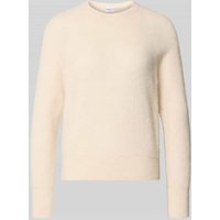 Marella Strickpullover mit gerippten Abschlüssen Modell 'DIGIONE' in Weiss, Größe XL Marella Strickpullover mit gerippten Abschlüssen Modell 'DIGIONE' in Weiss, Größe XL von Marella
