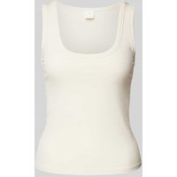 Marella Tanktop in Ripp-Optik Modell 'SCOPPIO' in Weiss, Größe XXL Marella Tanktop in Ripp-Optik Modell 'SCOPPIO' in Weiss, Größe XXL von Marella