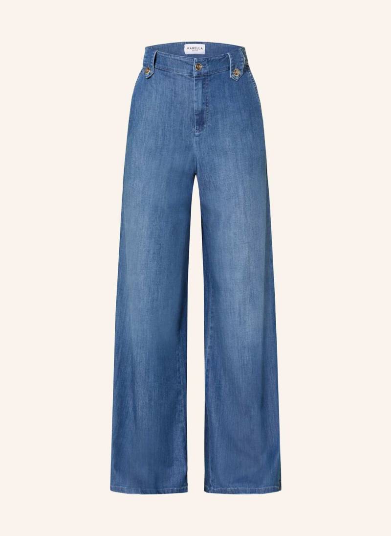 Marella Wide Leg Jeans blau von Marella