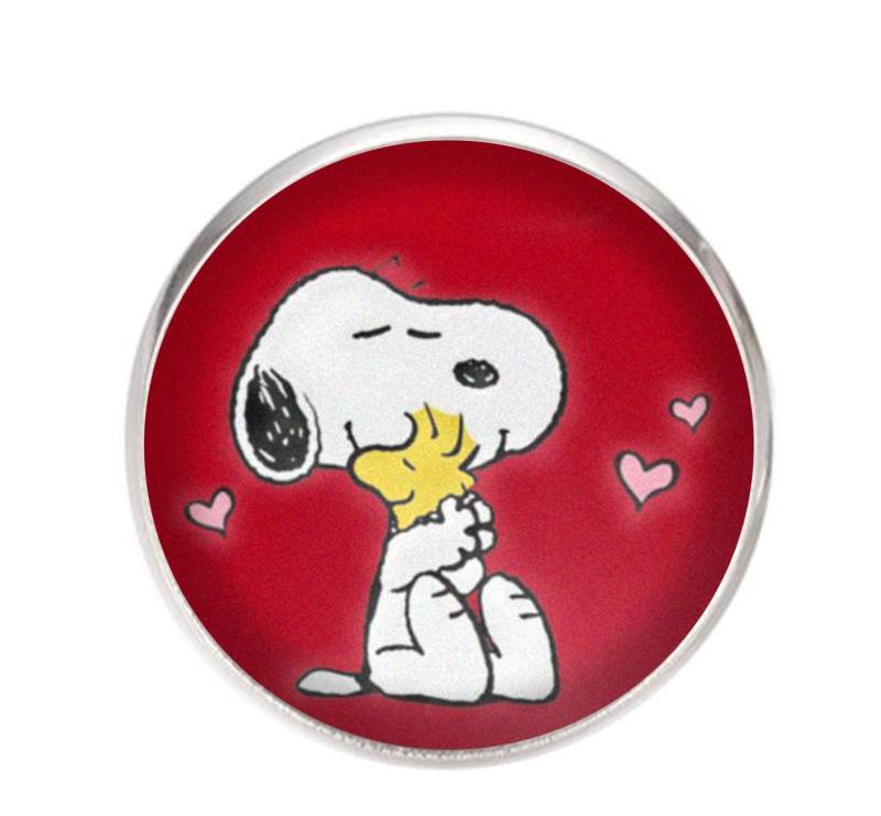 Stahlbrosche, Durchmesser 25 Mm, Stift 0, 7 Handgefertigte Snoop-Illustration Stahlbrosche, Durchmesser 25 Mm, Stift 0, 7 Handgefertigte Snoop-Illustration von Marengostyle