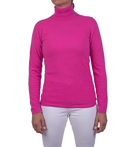 Damen Rollkragenpullover Kaschmir Strickwaren Made in Italy von Marenza