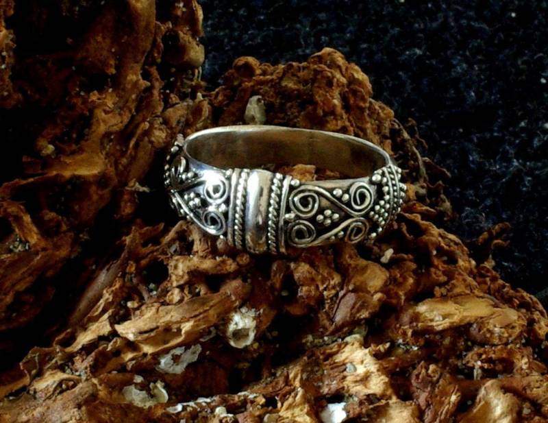 Filigraner Ring Aus 925 Sterlingsilber, Stapelring, Statement von MaressiSchmuck