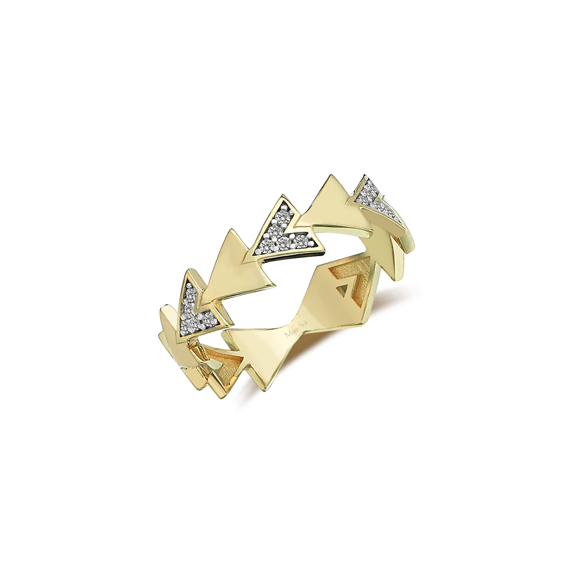Ambergris Ring, 14K Massivgoldring, Zierlicher, Einfacher Stapelring, Zarter Eleganter Versprechensring, Echtes Goldjuwel, Geschenk Für Sie von Maresuijewelry