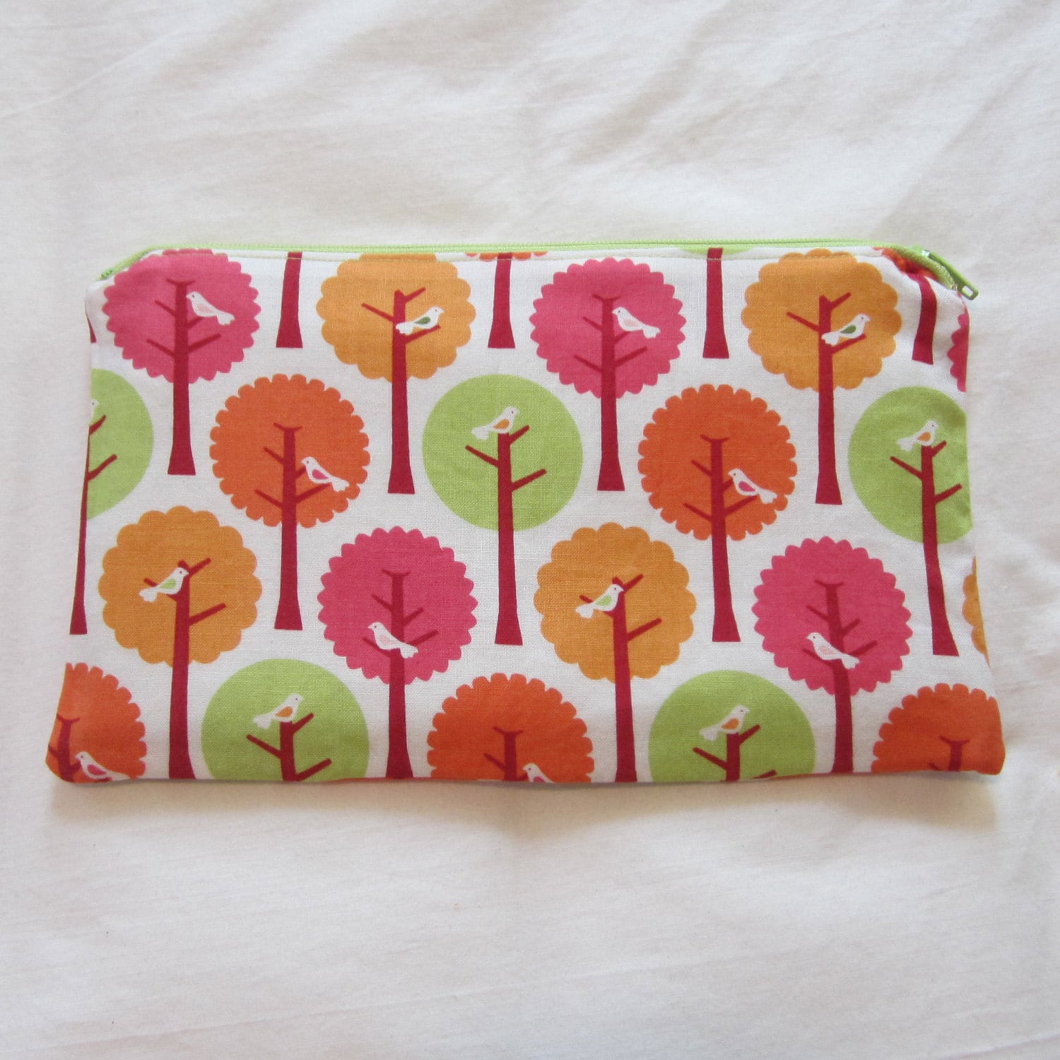 Mod Vögel Und Bäume Reißverschluss Beutel/Bleistift Etui Kosmetiktasche Gadget Sack Mod Vögel Und Bäume Reißverschluss Beutel/Bleistift Etui Kosmetiktasche Gadget Sack von MarfDaze