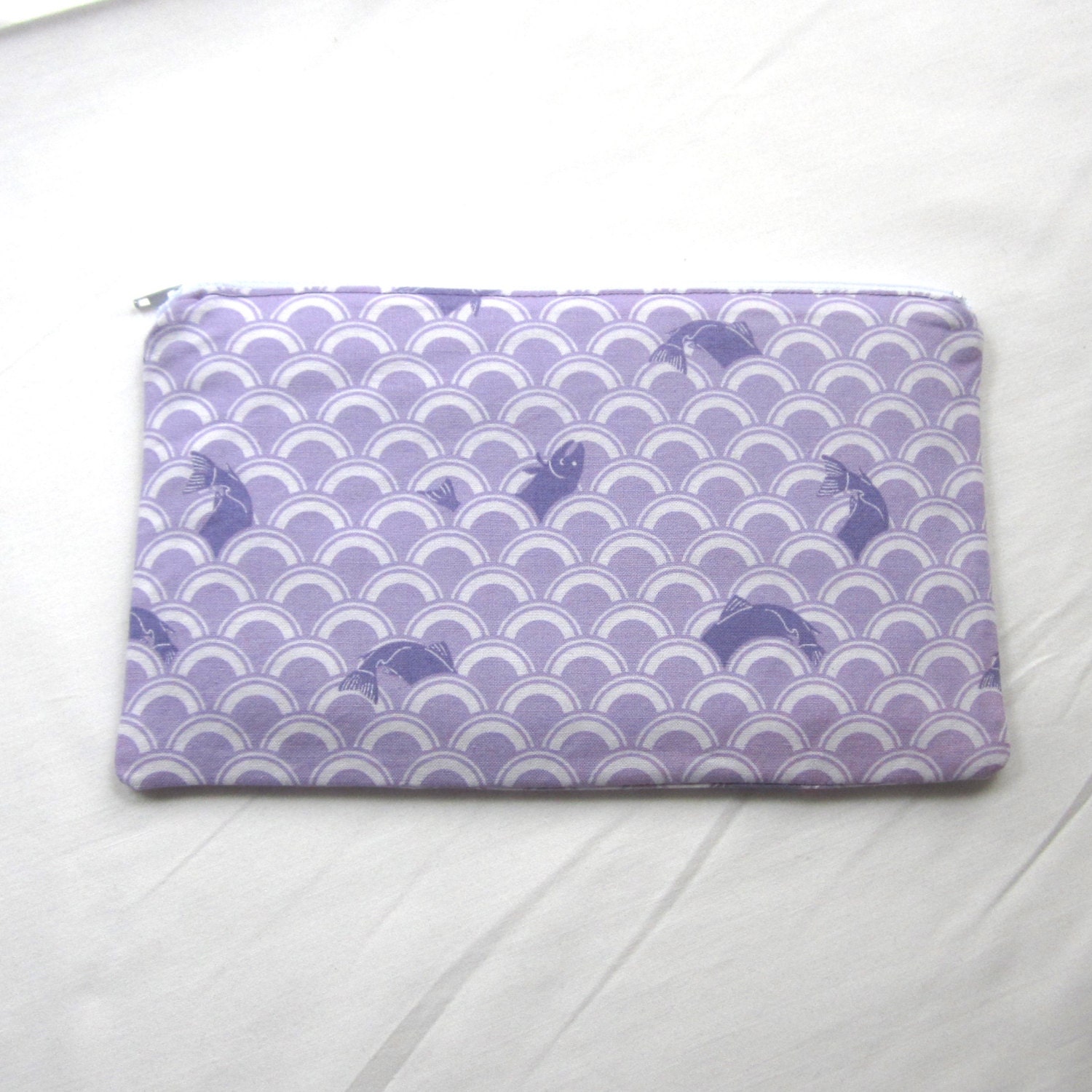 Springender Fisch-stoff-Reißverschluss-Etui/Kosmetiktasche Federmäppchen Gadget Sack Springender Fisch-stoff-Reißverschluss-Etui/Kosmetiktasche Federmäppchen Gadget Sack von MarfDaze