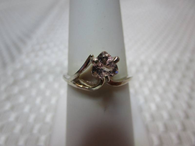 Trillion Cut Afghanistan Kunzit Ring in Sterling Silber - Größe 7 #2661 von MargaretsGems