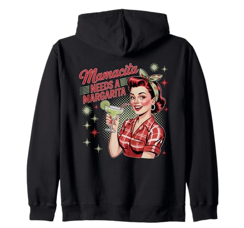 Mamacita Needs A Margarita — lustige Grafik für Damen Kapuzenjacke Mamacita Needs A Margarita — lustige Grafik für Damen Kapuzenjacke von Margarita Lovers Apparel for Women Who Love Fun
