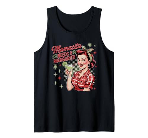 Mamacita Needs A Margarita — lustige Grafik für Damen Tank Top Mamacita Needs A Margarita — lustige Grafik für Damen Tank Top von Margarita Lovers Apparel for Women Who Love Fun