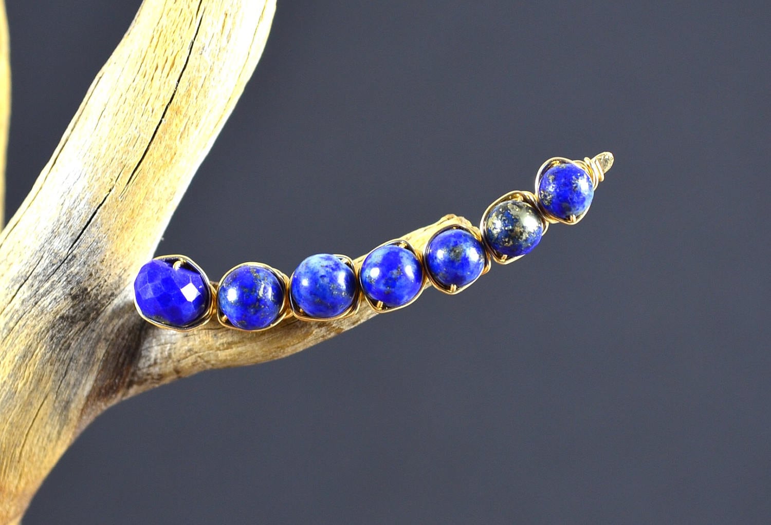 Lapislazuli 14K Gold Gefüllte Ohrkletterer, Edelstein-Ohrkletterer Aus Sterlingsilber, Königsblaue Ohrnadelranken, September-Geburtsstein Lapislazuli 14K Gold Gefüllte Ohrkletterer, Edelstein-Ohrkletterer Aus Sterlingsilber, Königsblaue Ohrnadelranken, September-Geburtsstein von MargayB
