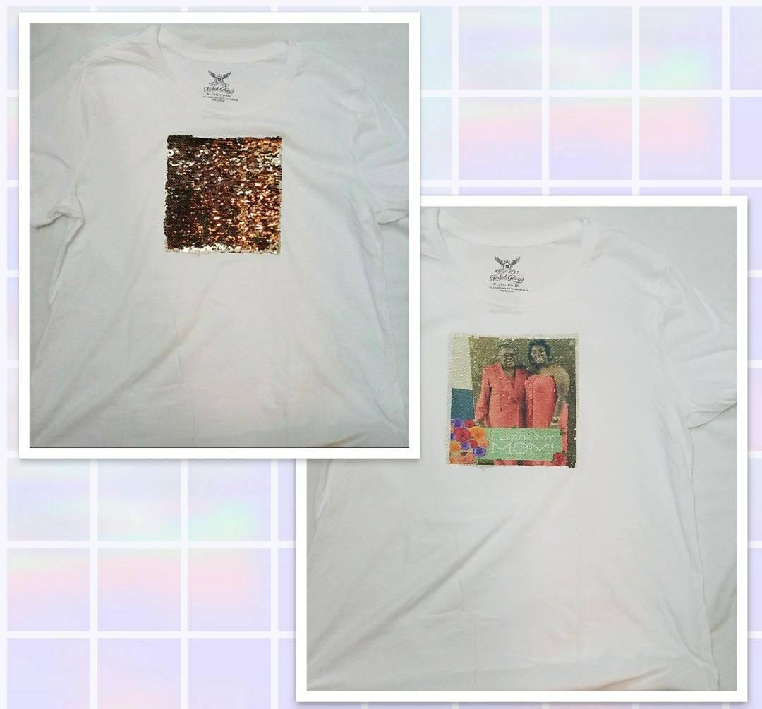 Meerjungfrau Pailletten Foto-T-Shirt Meerjungfrau Pailletten Foto-T-Shirt von MarginsPrinting