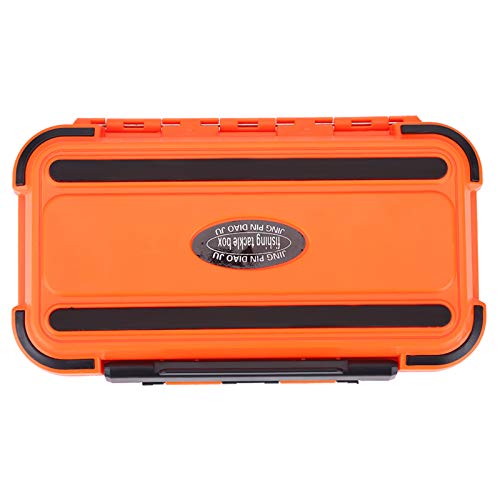 Marhynchus 2Colors Storage Fishing Accessoire Box, Organizer für Ausrüstungsgeräte, 24 Slots (ORANGE) von Marhynchus