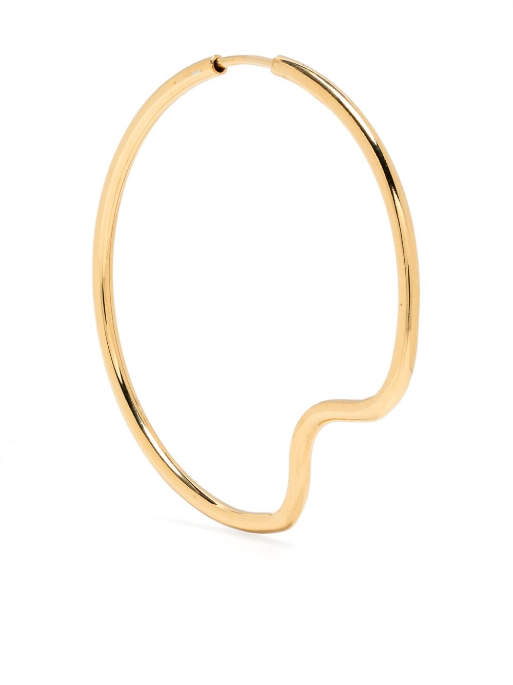 Maria Black Copenhagen 35 sculpted hoop earring - Gold von Maria Black