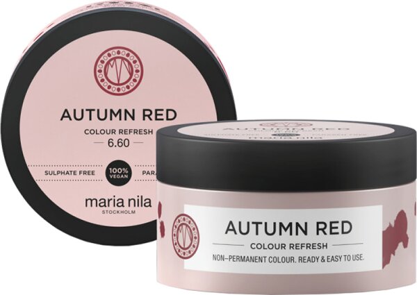 Maria Nila Colour Refresh Farbmaske Autumn Red 6.60 100 ml von Maria Nila