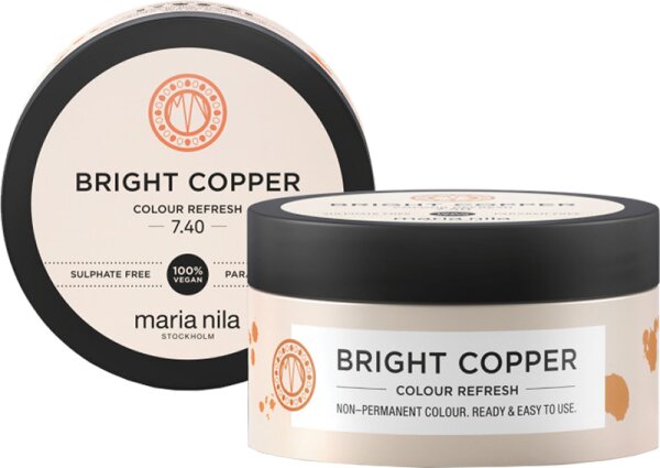 Maria Nila Colour Refresh Farbmaske Bright Copper 7.40 100 ml von Maria Nila