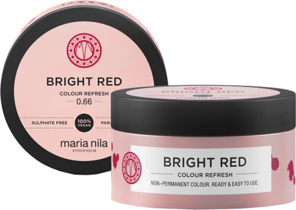 Maria Nila Colour Refresh Farbmaske Bright Red 0.66 100 ml von Maria Nila