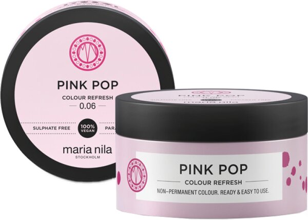 Maria Nila Colour Refresh Farbmaske Pink Pop 0.06 100 ml von Maria Nila