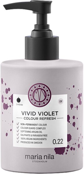 Maria Nila Colour Refresh Farbmaske Vivid Violet 0.22 300 ml von Maria Nila
