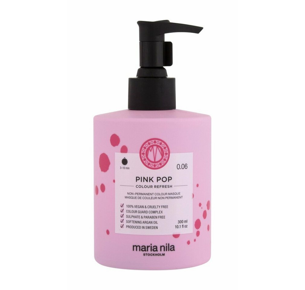 Maria Nila Haarkur Colour Refresh Non-Permanent Colour Mask 0.06 Pink Pop Maria Nila Haarkur Colour Refresh Non-Permanent Colour Mask 0.06 Pink Pop von Maria Nila