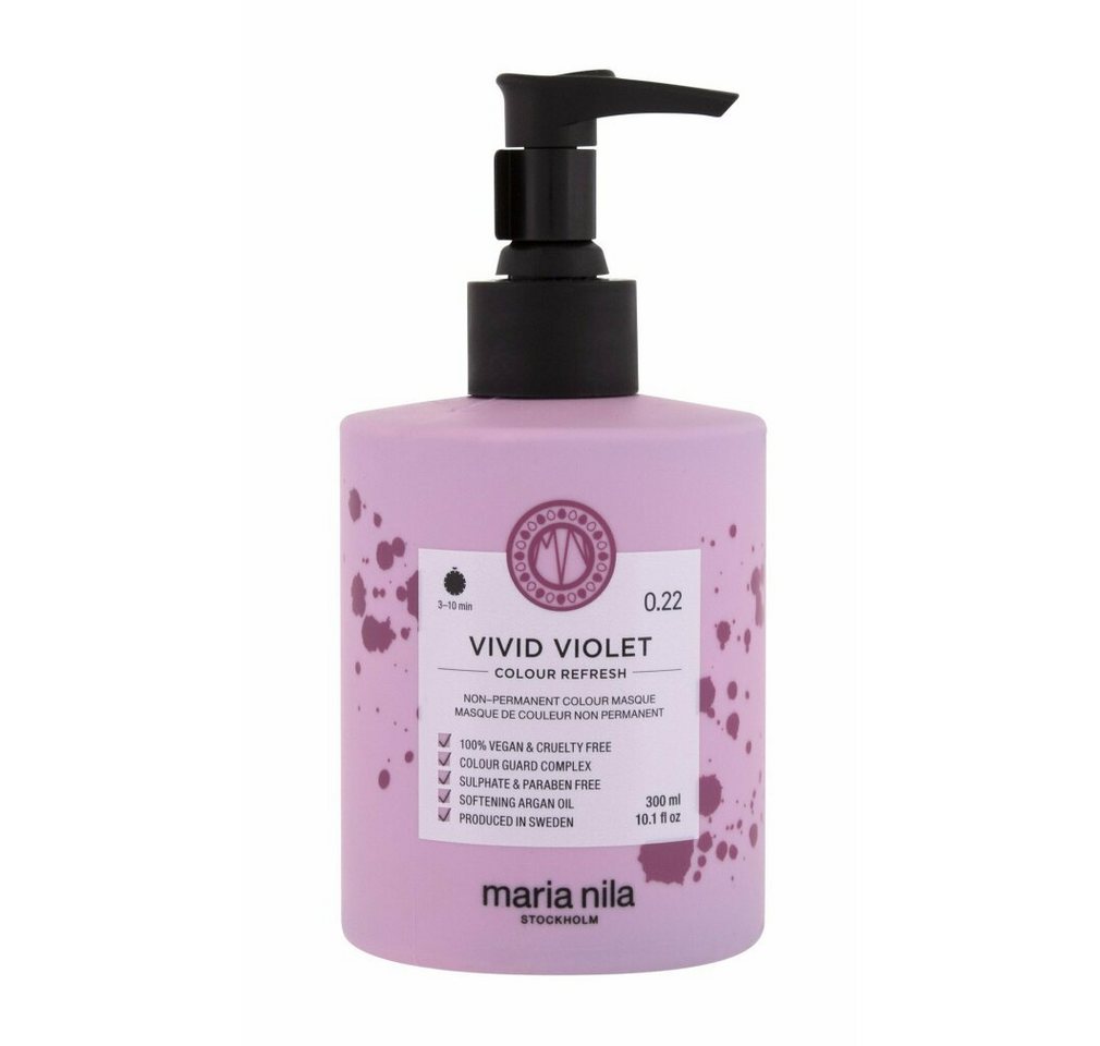 Maria Nila Haarkur Colour Refresh Non-Permanent Colour Mask 0.22 Vivid Violet Maria Nila Haarkur Colour Refresh Non-Permanent Colour Mask 0.22 Vivid Violet von Maria Nila