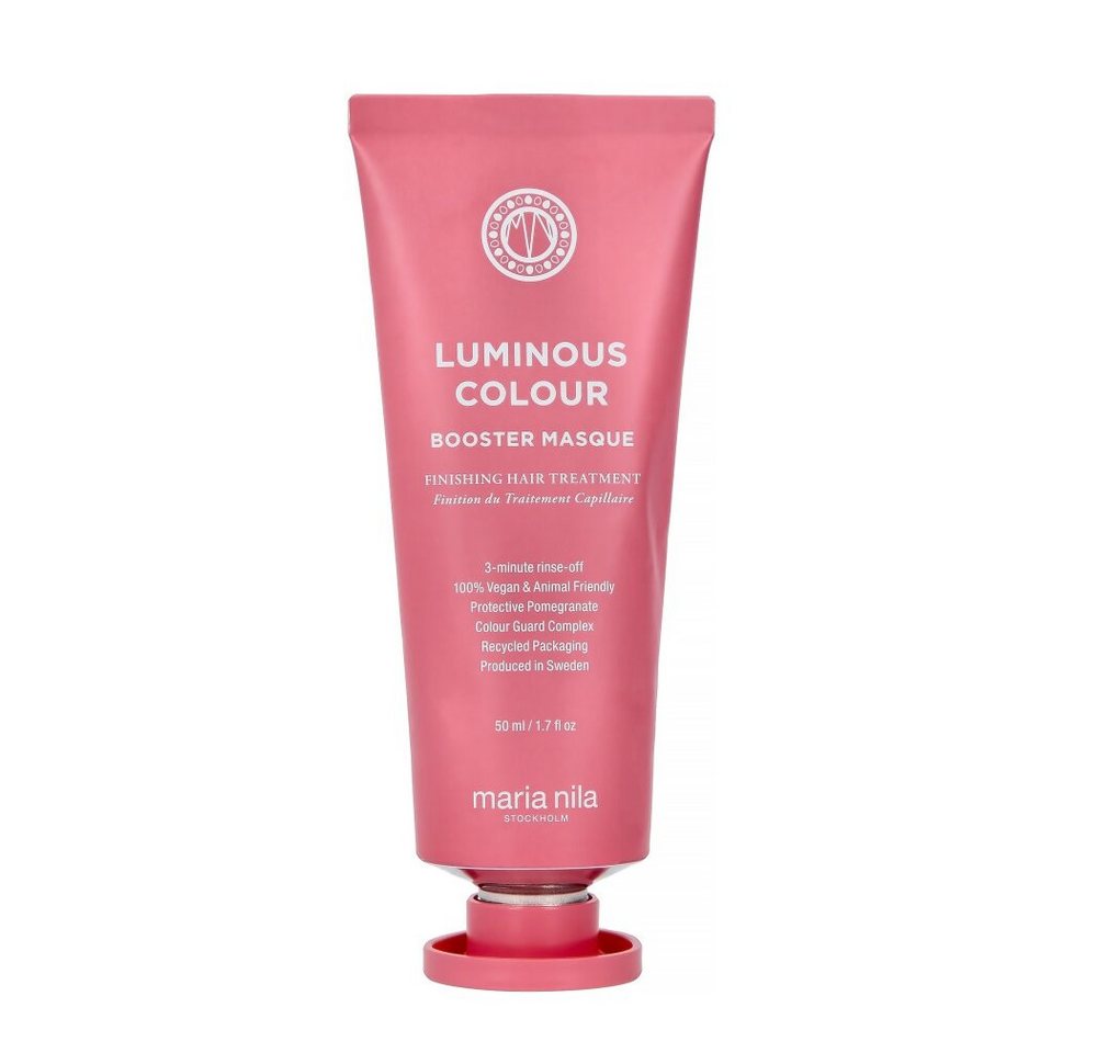 Maria Nila Haarmaske Luminous Colour Granatapfel-Extrakt Haar Maske 50 ml von Maria Nila
