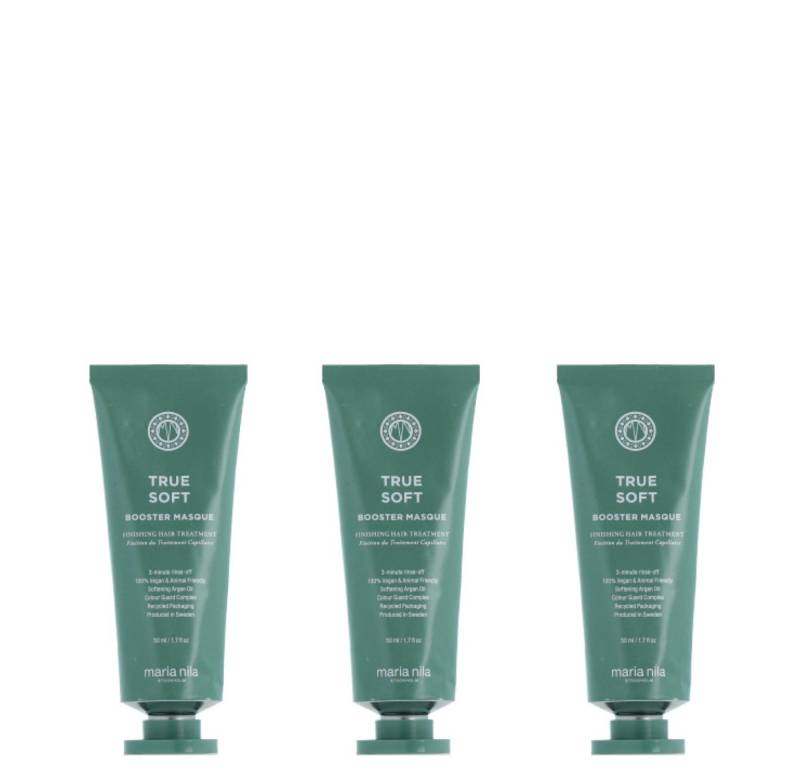 Maria Nila Haarmaske Maria Nila True Soft Booster Masque 3x 50 ml = 150 ml von Maria Nila