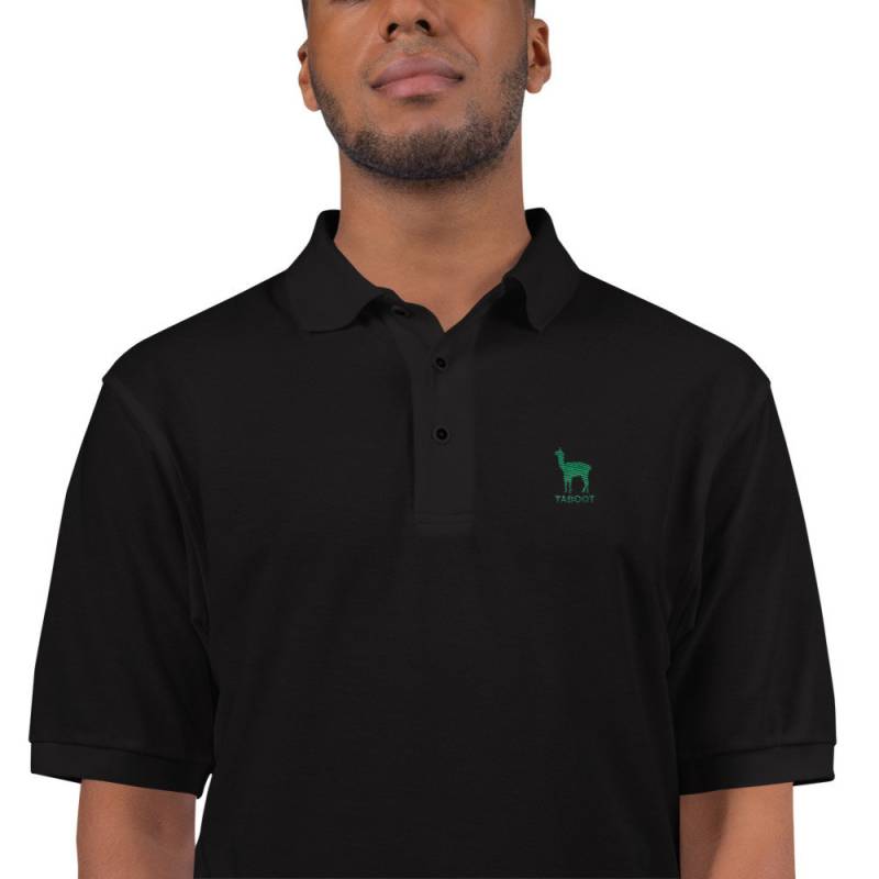 Herren Phish Shirt - Llama Taboot Besticktes Poloshirt, Runs Large von MariaDdesigns