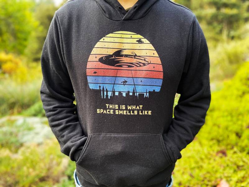 Phish Hoodie - This Is What Space Smells Like, Unisex Fleece Hoodie, Say It To Me Santos, Kasvot Vaxt, Vegas von MariaDdesigns