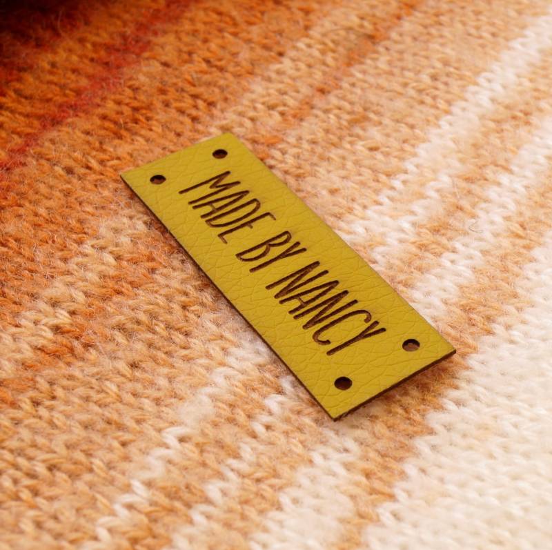 Vegane Lederetiketten, Kleidungsetiketten, Etiketten Für Handarbeit, Häkeletiketten, 25 von MariaKonstantin